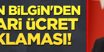 Bakan Bilgin’den ‘asgari ücret’ açıklaması!