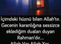 Allah var, Allah Yar