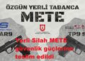 Yerli Silah METE güvenlik güçlerine teslim edildi