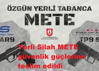 Yerli Silah METE güvenlik güçlerine teslim edildi