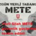 Yerli Silah METE güvenlik güçlerine teslim edildi