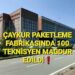 ÇAYKUR PAKETLEME FABRİKASINDA 100 TEKNİSYEN MAĞDUR EDİLDİ !