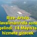 Rize-Artvin Havalimanı’nda sona gelindi: 14 Mayıs’ta hizmete girecek