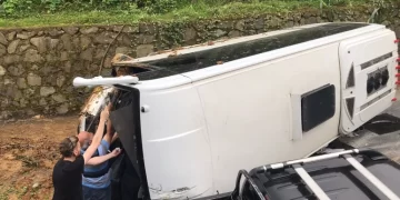 Rize’de Trafik Kazası: 25 yaralı !