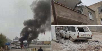 Roketli Saldırıda 1’i çocuk 3 kişi hayatını kaybetti !