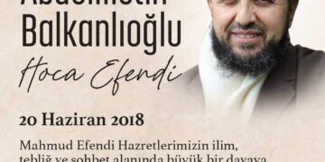 Abdulmetin Balkanlıoğlu Hoca Efendi’nin Vefatının seneyi devriyesi