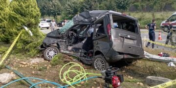 Giresun’da Tır ile Otobil Çarpıştı: 2 kişi Hayatını Kaybetti !