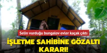 12 kişinin  Hayatını Tehlikeye Sokan Bungalov Evler Kaçak Çıktı !