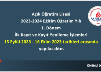 Açık Öğretim Öğrencileri İçin Son Çağrı !