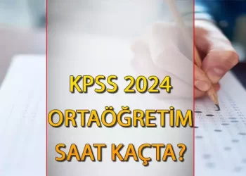 Bugün 2 milyona yakın aday KPSS ortaokul sınavı için ter dökecek