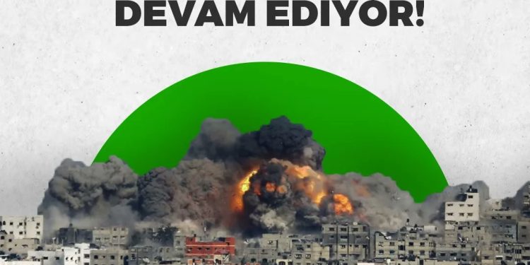 Terörün Çıban Başı İsrail, Son 20 günde Filistinde 1350 kişiyi Katletti