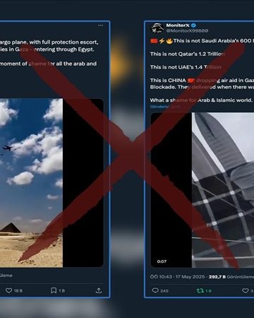 Çin, Gazze’ye  uçaklarla gıda ikmali yaptı mı?