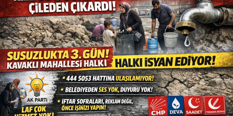 Rize merkeze bağlı mahalleler felç durumda